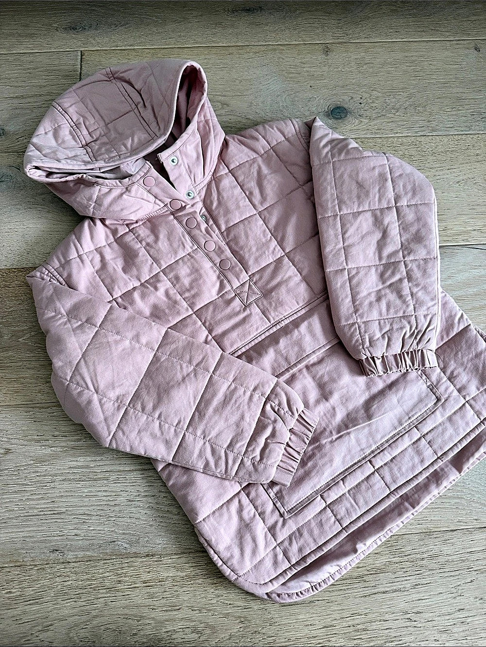 Art class Quilted Hoodie Pink size 8